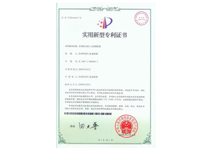 多通道式插入式檢測裝置專利證書